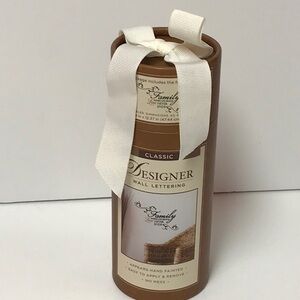 Classic Designer Wall Lettering Wall Decals Family